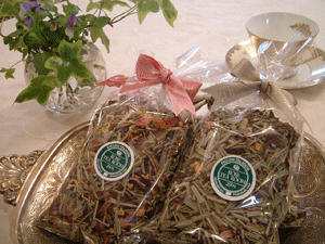 ショップ販売商品　ローズティールームオリジナルブレンドハーブティ